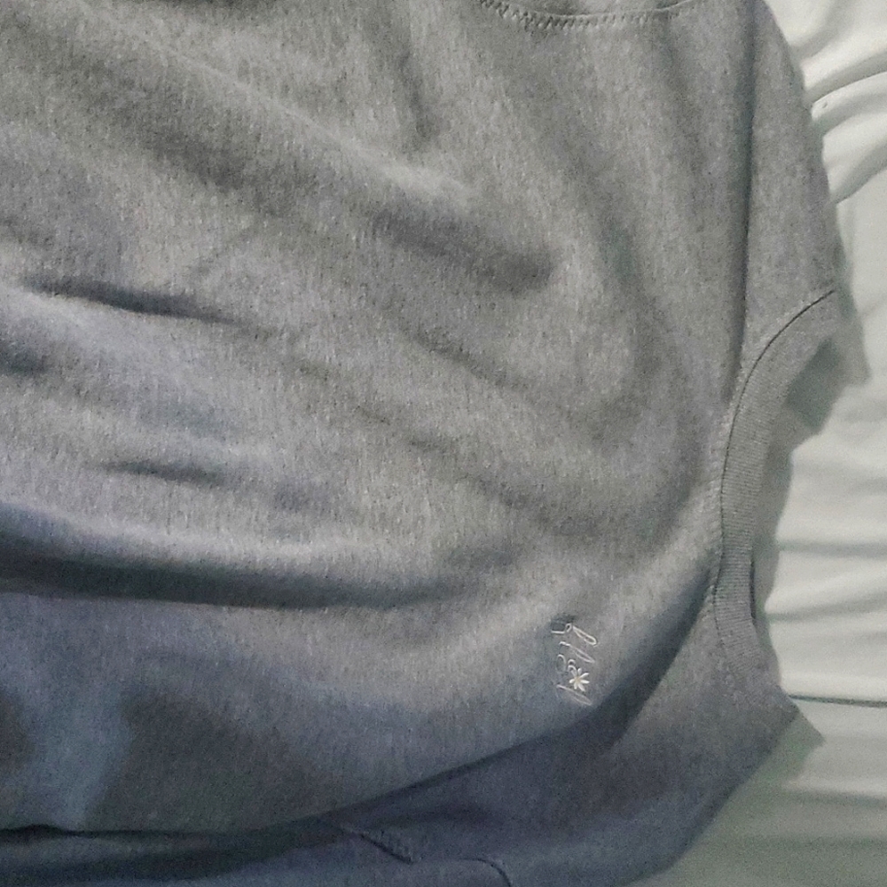 for love and lemons, size M grey sweater